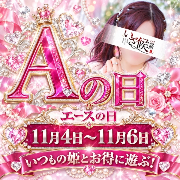 【11/4～6日】Aの日（エースの日）